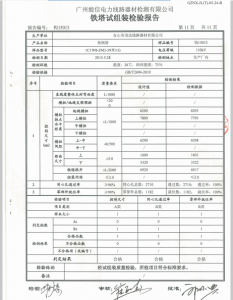 產(chǎn)品檢驗報告