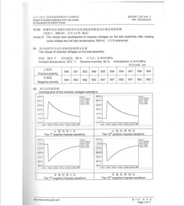 產品檢驗報告
