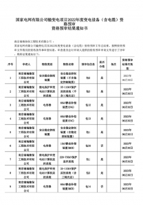 國(guó)網(wǎng)入圍