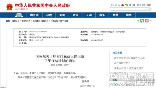 近日，國(guó)務(wù)院發(fā)布了《關(guān)于印發(fā)打贏藍(lán)天保衛(wèi)戰(zhàn)三年行動(dòng)計(jì)劃的通知》，明確了到2020年，非化石能源占能源消費(fèi)總量比重達(dá)到15%，電能替代燃煤和燃油，替代規(guī)模達(dá)到1000億度以上。為實(shí)現(xiàn)這個(gè)目標(biāo)，對(duì)眾多行業(yè)提出了新能源改造的要求，伏妹兒看到了光伏++更多的可能性，比如光伏+空調(diào)、光伏+取暖、光伏+交通、光伏+充電樁等等，光伏的未來(lái)也許就在這些模式中