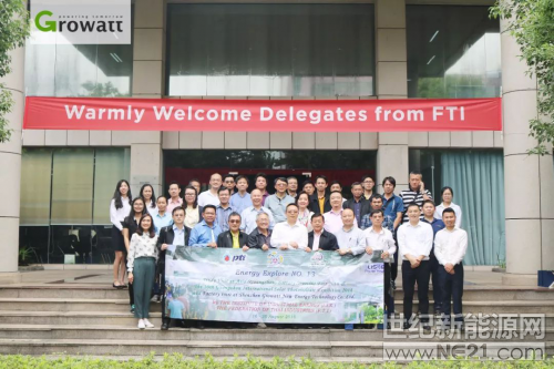 2018年8月20日，古瑞瓦特朝氣蓬勃，濟濟一堂。泰國工業(yè)聯(lián)合會等一行代表團40余人蒞臨古瑞瓦特參觀交流