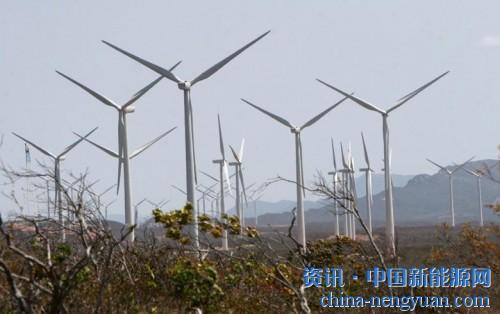                                                                                                                                                                     
	巴西的風電場。作者：Fotos GOVBA