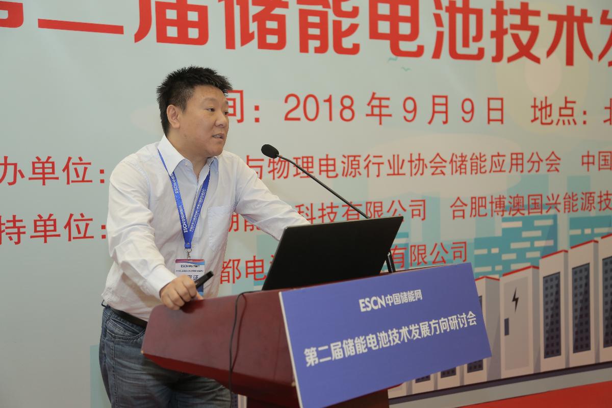 
	中國儲能網(wǎng)訊：9月9日，第二屆儲能電池技術(shù)發(fā)展方向研討會在京召開。


	本次會議由中國化學(xué)與物理電源行業(yè)協(xié)會儲能應(yīng)用分會與中國科學(xué)院電工研究所儲能技術(shù)研究組聯(lián)合主辦，北京好風(fēng)光儲能技術(shù)有限公司、浙江南都電源動力股份有限公司、中天儲能科技有限公司、長興太湖能谷科技有限公司及合肥博澳國興能源技術(shù)有限公司等單位聯(lián)合支持